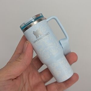 LoveShackFancy Blue Travel Mug Cup Ornament Mini